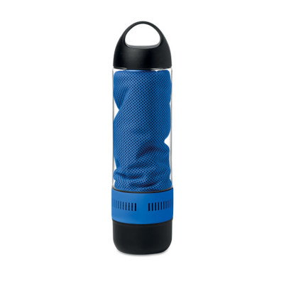 Butelka z głośnikiem Cool - niebieska